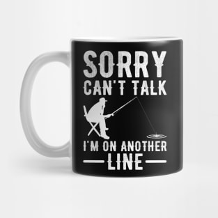 sorry cant talk im on another line Mug